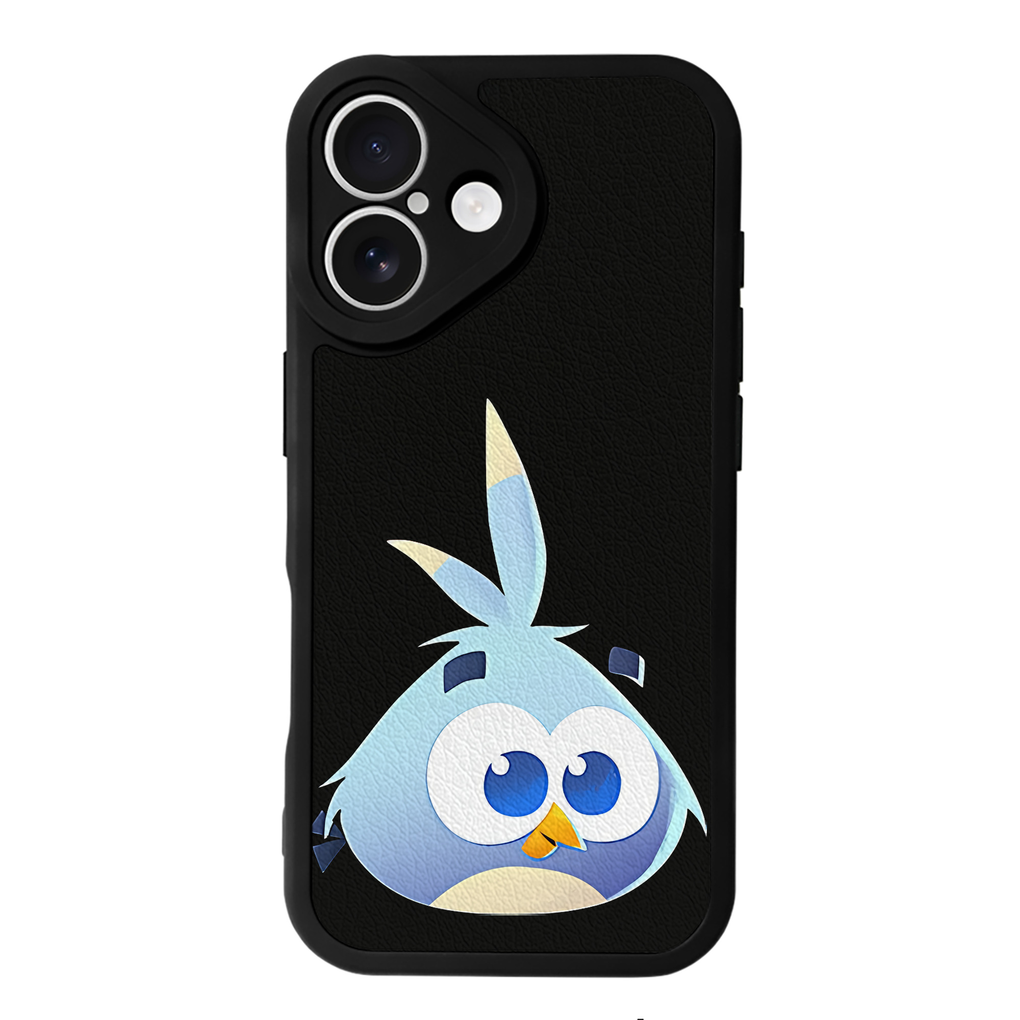 （画像用） Angry Birds アングリーバード 【iPhone 16シリーズ対応】シリコンスマホケース（レザー調） 材質：シリコン